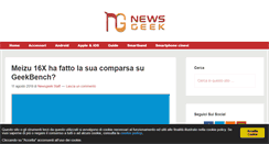 Desktop Screenshot of newsgeek.it